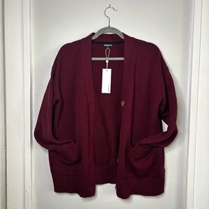 New! Women's Burgundy Sweater | Minnie Rose